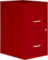 **2 DRAWER FILE CABINET RED - KITTITAS COUNTY ORDERS ONLY